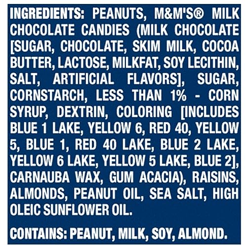 Planters Chocolate Trail Mix Nuts (1.7 oz Bags, Pack of 18)