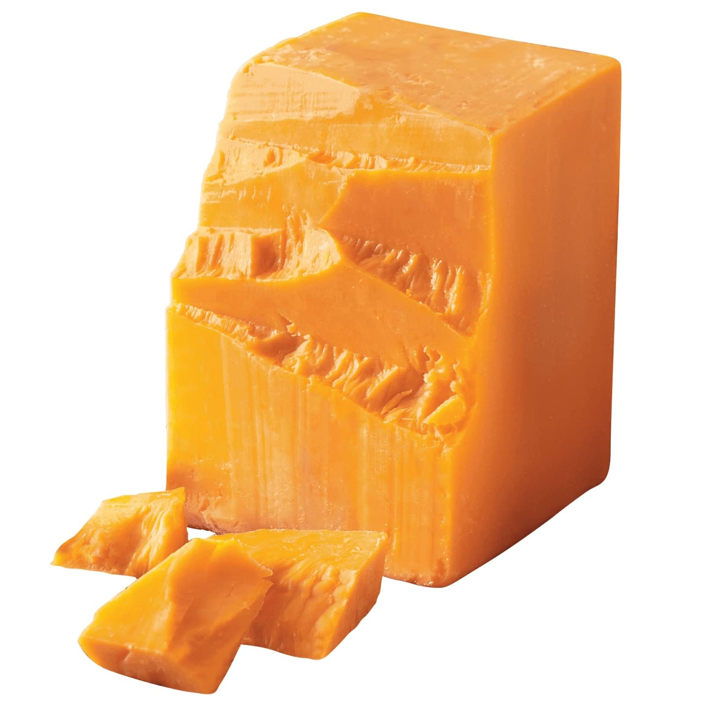 The Wisconsin Cheeseman Aged Sharp Cheddar Cheese Block - Gourmet Snack, 1 lb.