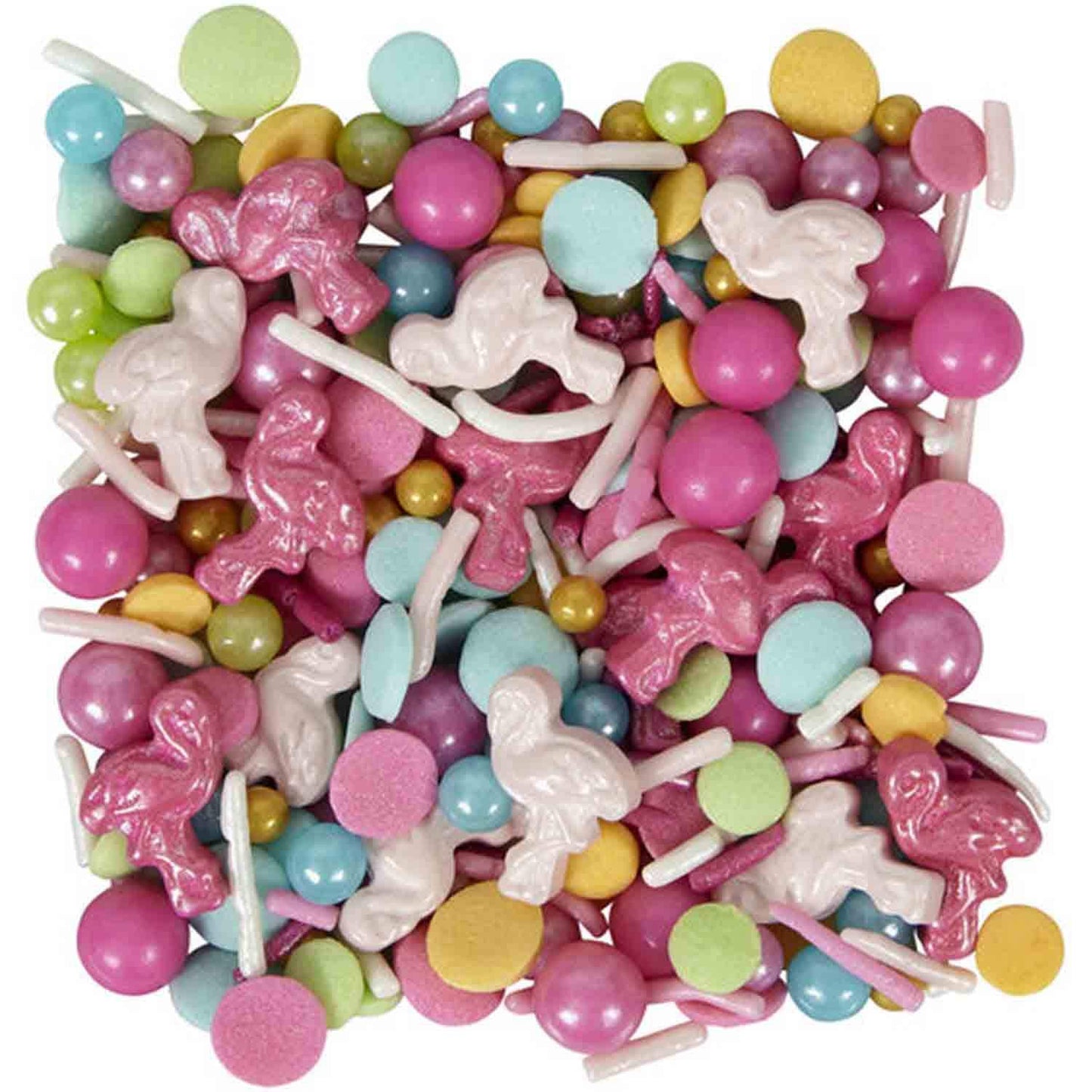 Wilton Sprinkles 10Oz Shaped Sprinkles Mix (Flamingo)