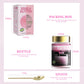 LOCDO Edible Glitter, Food Grade Luster Dust, Vegan, Allergen-Free, Large 15G, Pink