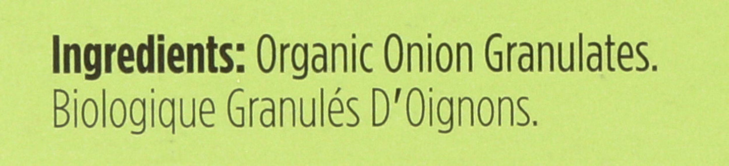 Spicely Organic Onion Granulates 0.4 Oz Certified Gluten-Free