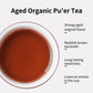 Lapalide 7.05 Oz Puerh Tea Loose Leaf, Usda Organic Pu Erh Tea, Yunnan Puerh Loose Leaf Mellow And Rich, Pu'Er Ancient Tree Tea