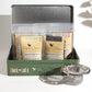 Plum Deluxe Literary Tea Collection Gift Set - Assorted Hand-Crafted Loose Leaf Teas with Steeper - 75+ Cups