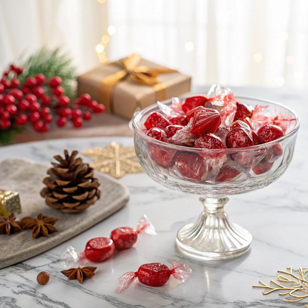 Fireball Candy  1 Pound Fireballs Candy Bulk (Approx. 50 Pieces)  Cinnamon Hard Candy Individually Wrapped  Red Hot Cinnamon Candy  Fire Candy  Atomic Fireballs Alternative Hot Candy