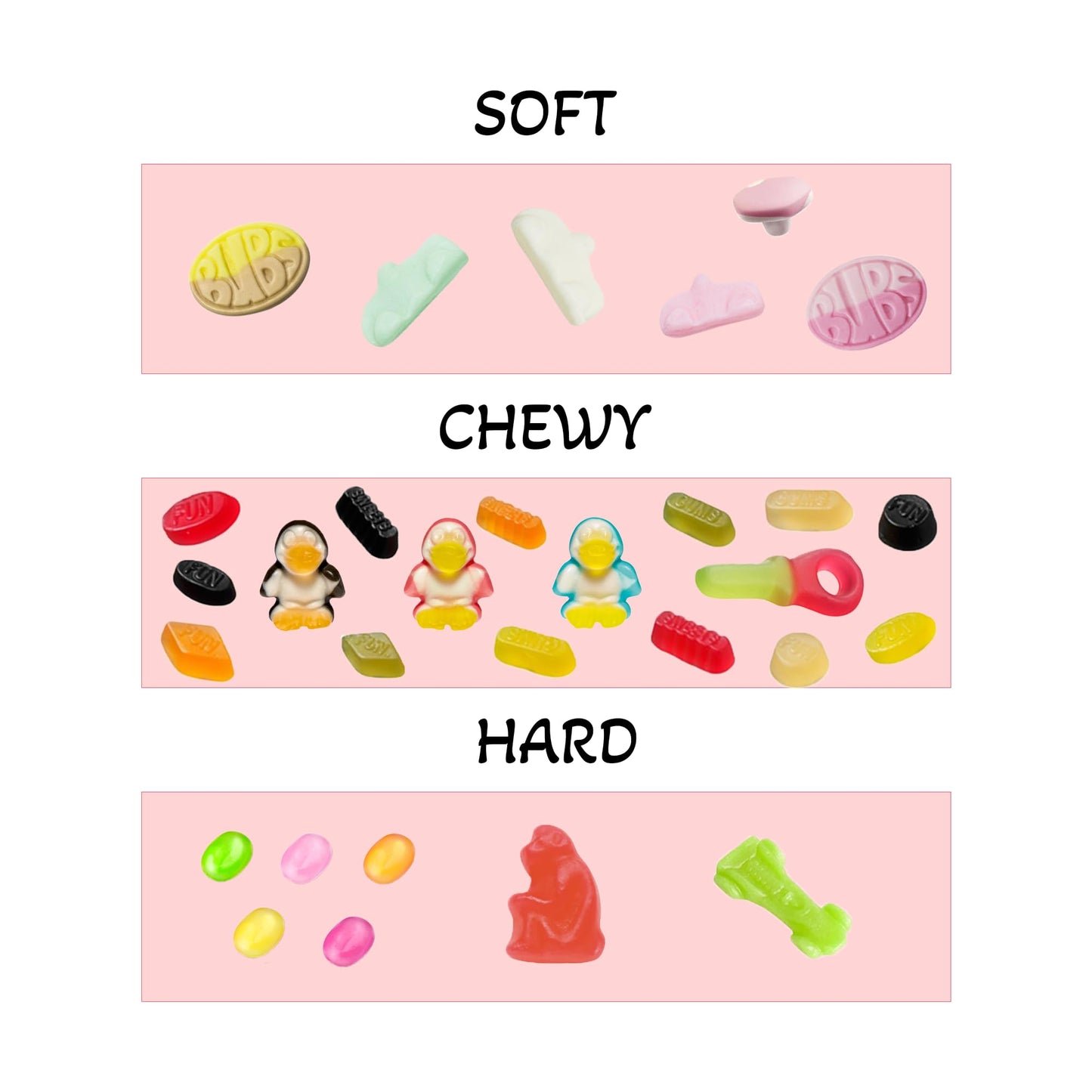 SVENSKA IMPORTS Swedish Sweet Pick & Mix Assortment Bag - 1 Pound - Includes Bubs, Ahlgrens Bilar, Maoam Kracher, and Wine Gums