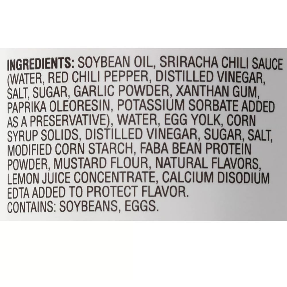 Lkk Sriracha Mayo 15 Ounces,Creamy Mayonnaise Sauce,Cage-Free Eggs, Gluten Free (Pack Of 4, 15Oz)