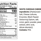 Moon Cheese Bites, White Chedda Black Peppa, 2-Ounce 3-Pack, 100% Real Cheese, Protein, Keto, After-School Or Lunch Snack