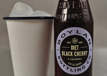 Boylan Soda, Diet Black Cherry, 12 Fl. Oz. (Pack of 12)