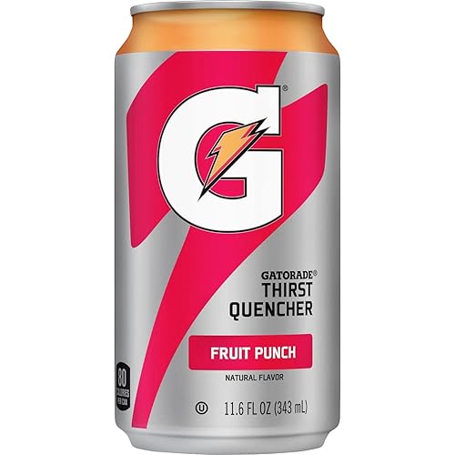 Gatorade Thirst Quencher, Fruit Punch, 11.6 Fl Oz (Pack Of 24)