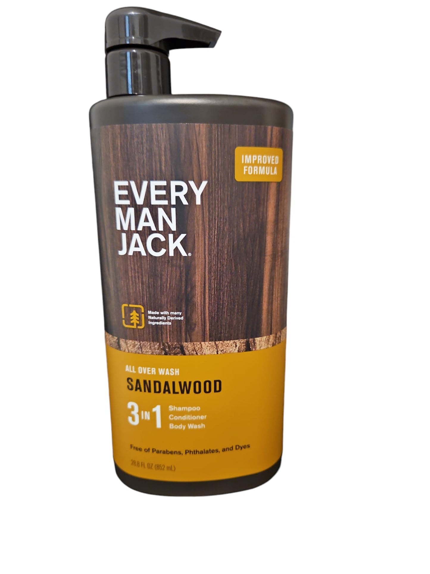 WASH MENS 3N1 SANDALWOOD