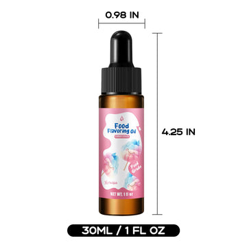 Cotton Candy Flavoring - 1 Fl Oz Cotton Candy Extract For Baking Concentrated Candy Flavoring For Candy Making Lip Gloss Flavori