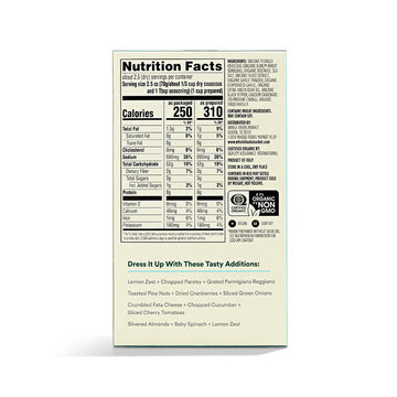 365 by Whole Foods Market, Organic Pearled Couscous Garlic Olive Oil, 5.8 Ounce