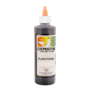 Chefmaster Sienna Liqua-Gel® Food Coloring | Vibrant Color | Professional-Grade Dye For Icing, Frosting, Fondant | Baking & Decorating | Fade-Resistant | Easy-To-Use | Made In Usa | 2.3 Oz