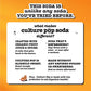 Culture Pop Soda  Most Loved Variety Pack  Probiotic Low Sugar Soda  Sparkling Juice Alternative  Non-GMO  Kosher  Gluten-Free  No Stevia (12pk)