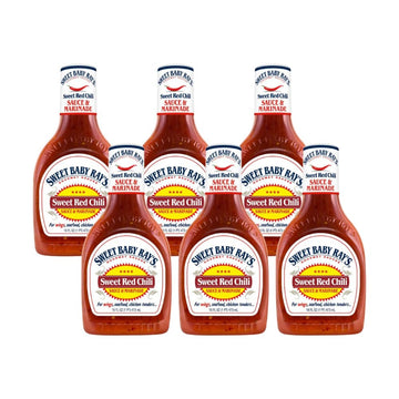 Sweet Baby Rays, Wing Sauce & Glaze, Sweet Chili (16 Fl Oz (Pack of 6))