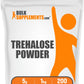 BulkSupplements Trehalose Powder - Natural Sweetener, Vegan, Gluten Free, 1kg (2.2 lbs), Model TREH1KG
