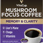 VitaCup Mushroom Coffee Pods, Focus & Immunity Boost, 64 Count, Compatible with Keurig K-Cup Brewers