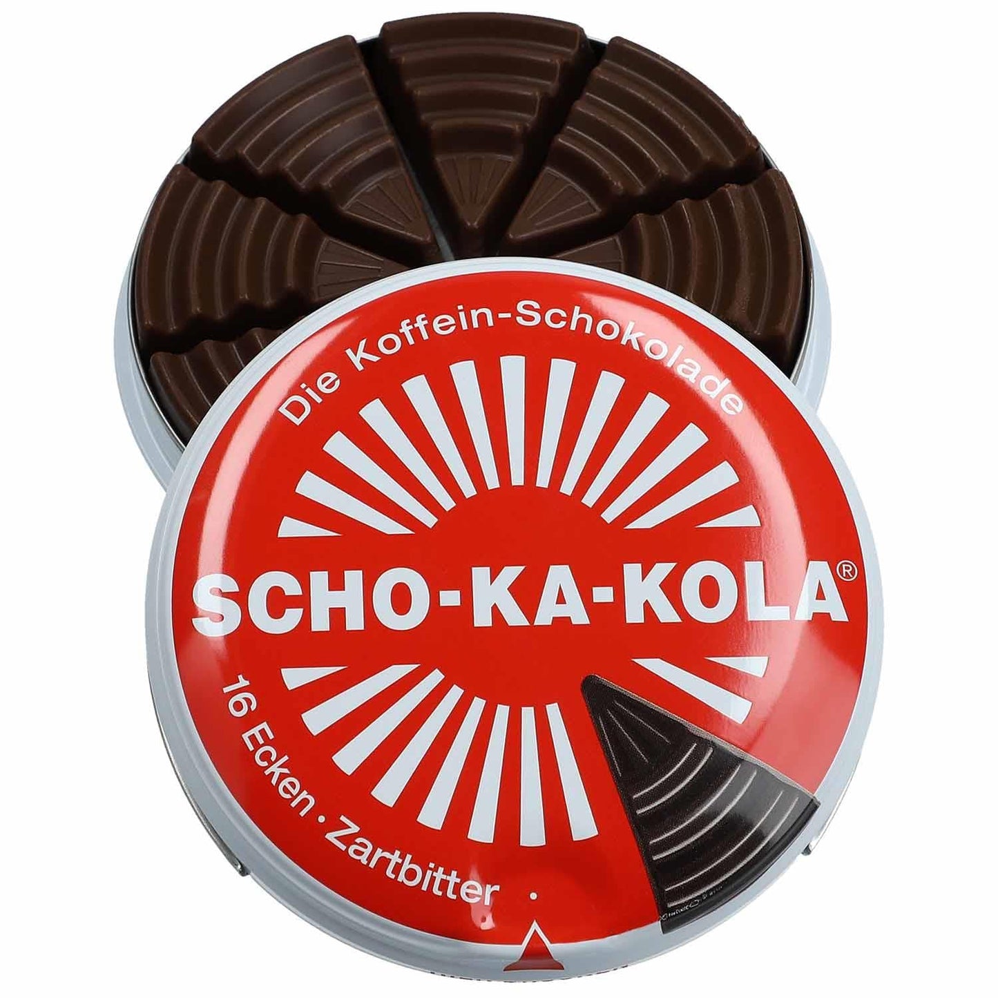 Militar SCHO-KA-KOLA Chocolate Mix with Caffeine, Dark & Milk, 2 Pack, 7.05 Ounce Each, Made in Germany