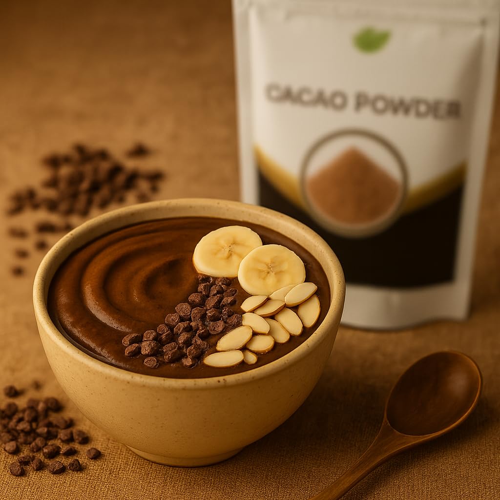 Mayans Secret - Organic Cocoa Powder Unsweetened Raw Cacao Powder Organic for Smoothie  Coffee and Drink Mixes (1 Pound (Pack of 1))