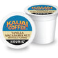 Kauai Coffee K-Cup Pods - Vanilla Macadamia Nut Flavor - Premium Arabica, 10 Ct (Pack Of 3)