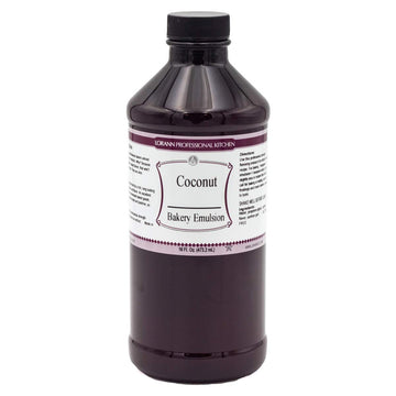 Lorann Coconut Bakery Emulsion, 16 Ounce Bottle