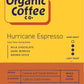 The Organic Coffee Co. Whole Bean Coffee - Hurricane Espresso Roast (2Lb Bag), Medium Dark Roast, Usda Organic