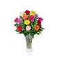 1 Dozen Assorted Roses Bouquet, Best Next-Day Fresh Flower For Delivery Prime, Ideal For Birthdays, Get Well Gift For Women, Anniversary, Sympathy, Congratulations, Thank You, Just Because