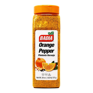 Badia Orange Pepper Seasoning With Garlic And Onion, Zesty Citrus Blend, 26 Oz