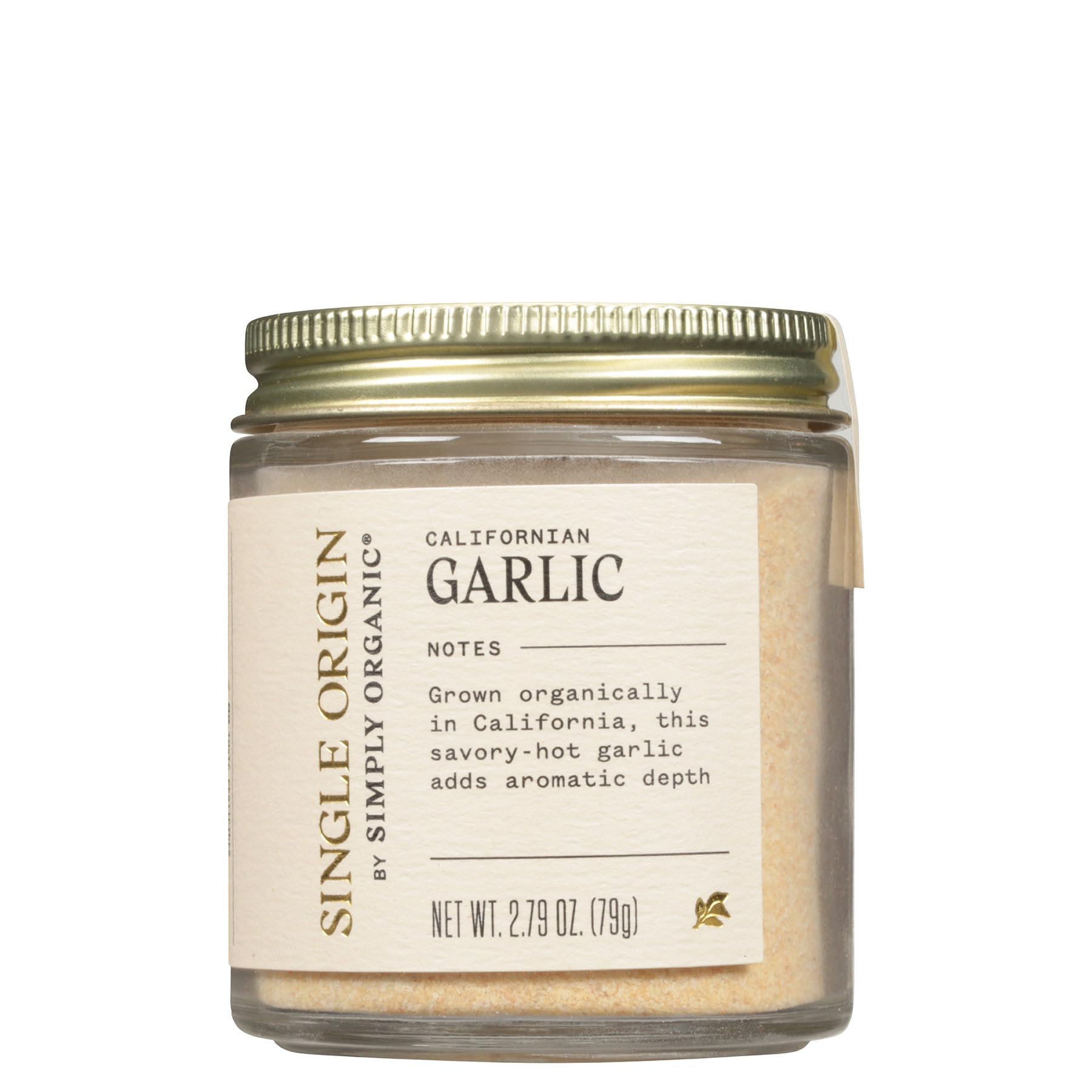 Simply Organic Single Origin Californian Garlic, Organic, 2.79 Ounce