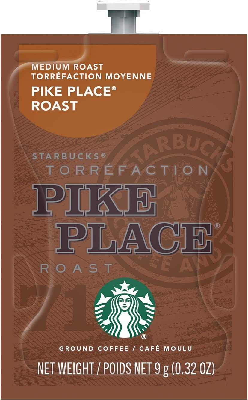 Starbucks Pike Place Roast Freshpack For Flavia Beverage Makers  1 Rail Of 20