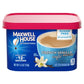 Maxwell House Vanilla Caramel Latte Mix, 8.7 Oz + French Vanilla Caf  -Style Instant Coffee Beverage Mix, 4.3 Oz, (Variety Pack)