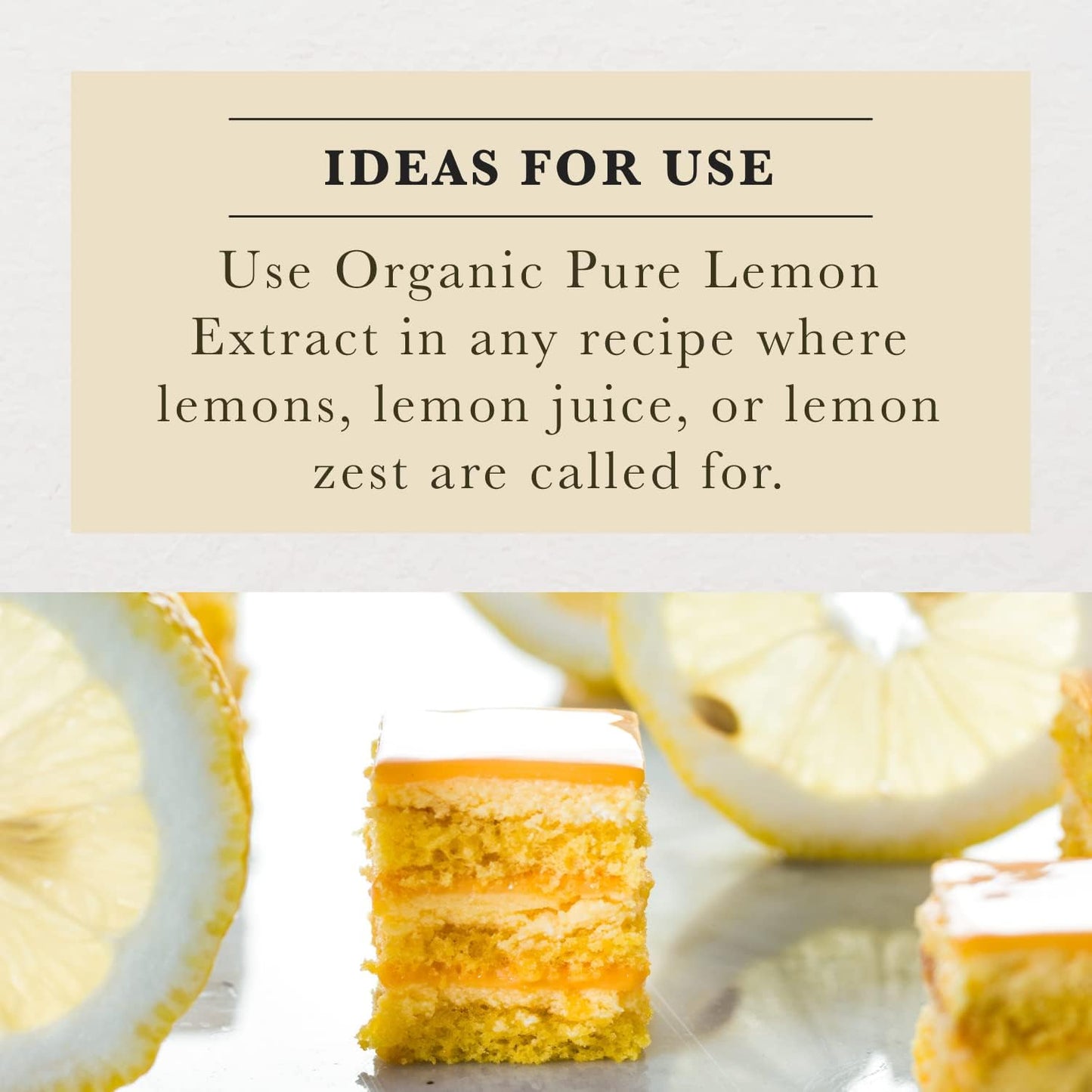 Cook'S Pure Lemon Extract, Premium Quality, Cold Pressed Lemon, Sugar Free, Gluten Free, Allergen Free, 32 Oz