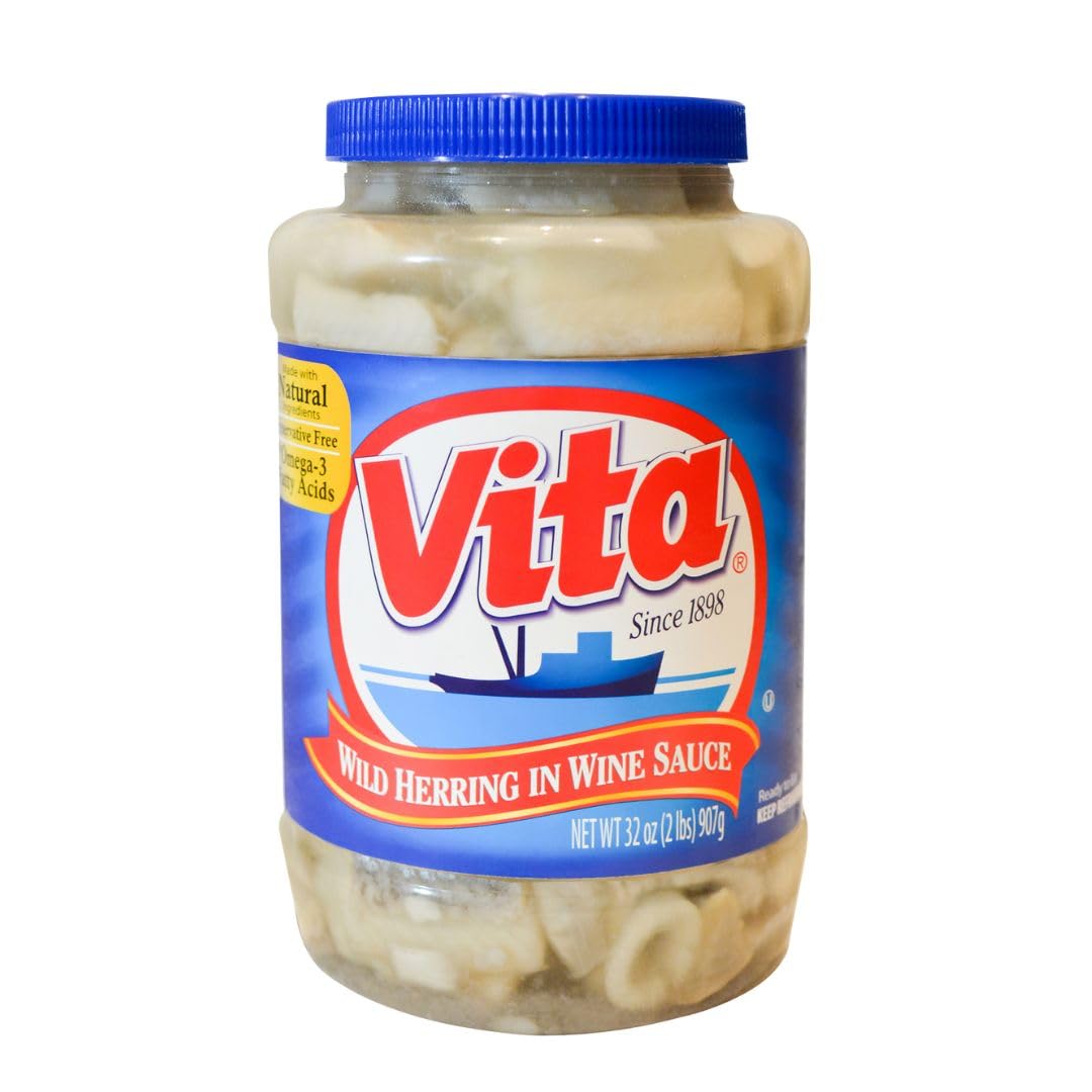 Vita Herring In Beverage-Inspired Sauce  32Oz (Pack Of 1)