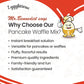 Eggylicious Pancake/Waffle Mix – Classic Recipe, 25.14 oz Jar – No Preservatives or Colorants, Loved by Kids & mature-themeds