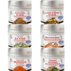 Middle Eastern Seasonings Gourmet Gift Set - Tastes of The Middle East - Artisanal Spice Blends Six Pack - Non GMO, All Natural,