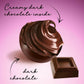 WITORS Cuore Chocolate Truffles, Dark Chocolate, Creamy Filling, 5.11 Ounce