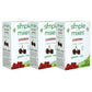 Simple Mixes Natural Gelatin Dessert, Cherry, Healthy Snacks, Lactose, Fat & Gluten Free, Kosher, 3.1 Oz Per Package, 3 Count
