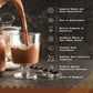 NaturaleBio Cacao Powder Organic 14oz. Unsweetened, Non-Alkalized and Pure. Cocoa Powder Substitute with Rich Dark Chocolate Fla