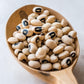 Black-Eyed Peas, 2 Pounds - Raw Dried Whole Cow Peas, Kosher, And Vegan, Sproutable, Bulk Black-Eyed Peas. High In Dietary Fiber