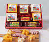 Wisconsin Cheese Company Holiday Cheese & Sausage Gift Box - 6-Pound - Perfect for Parties and Charcuterie Boards