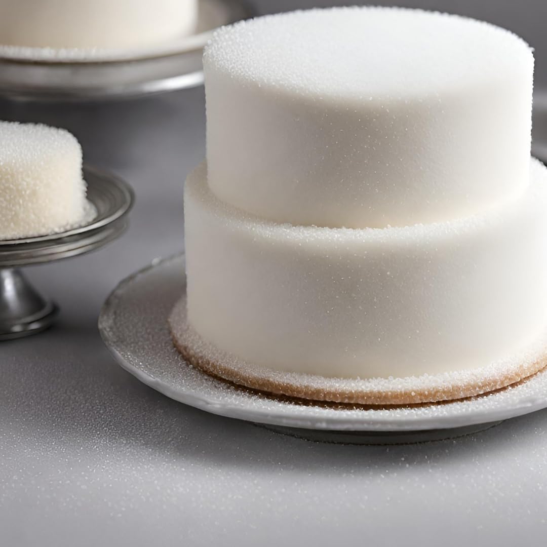Granaroma Sanding Sugar, Decorative, Cookies & Sweets (White)