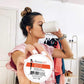 Skinnygirl Half Caff Coffee Pods, Medium Roast, 24 Count, Compatible with Keurig K Cups