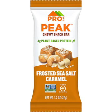 Probar - Peak Chew First Sea Salt Caramel - Case Of 12 - 1.3 Ounces