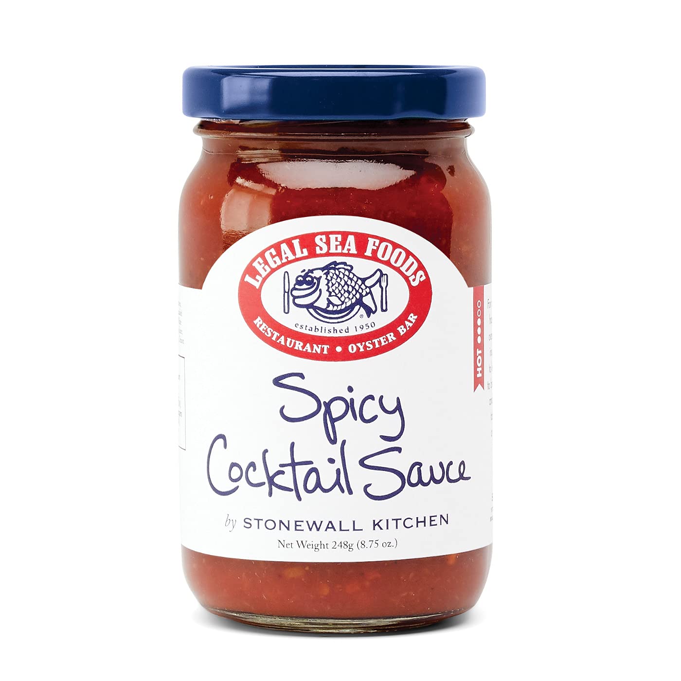 Stonewall Kitchen Spicy Cocktail Sauce, 8.75 Ounce, Red