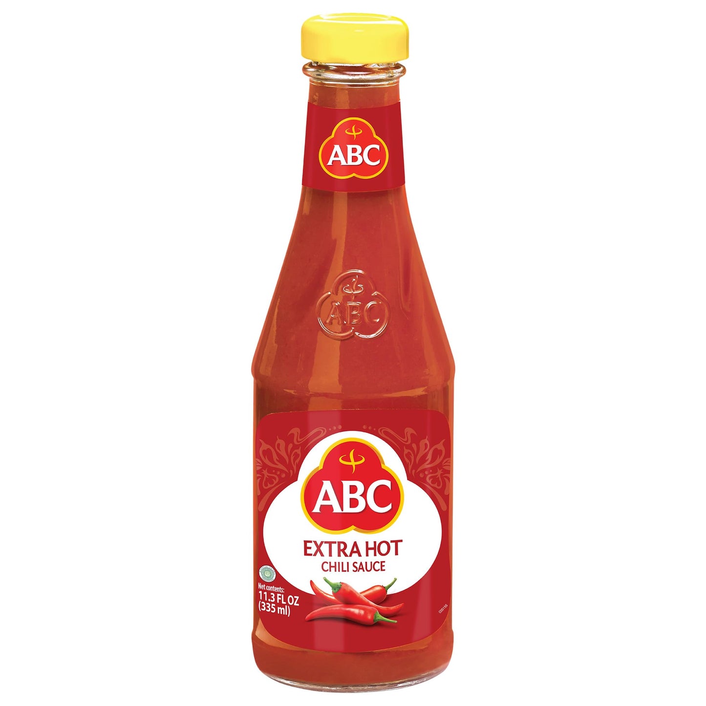 ABC Extra Hot Chili Sauce, 11.3 Oz, Spicy Sriracha Style Sambal, No MSG, Umami Flavor, Indonesian BBQ Dip Made with Chili & Garl