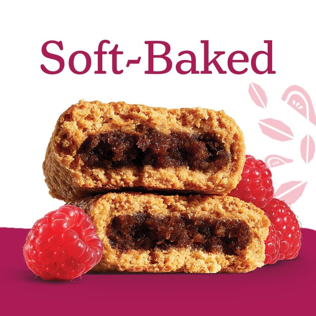 Natures Bakary Whole Wheat Fig Bars - 32 Twin Packs (16 Blueberry, 16 Raspberry Each)