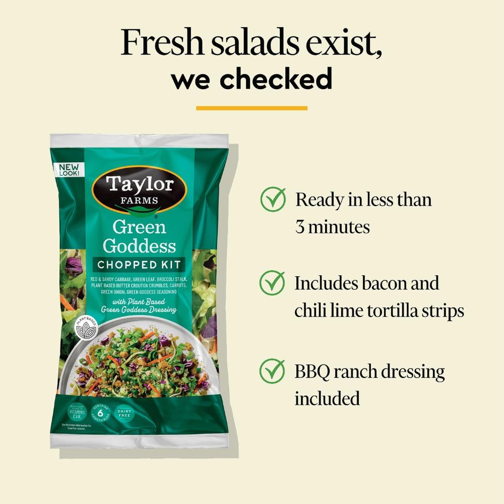 Taylor Farms Green Goddess Chopped Salad Kit 10oz