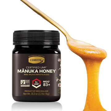 Comvita Manuka Honey (Umf 5+, Mgo 83+) | New Zealands #1 Manuka Brand | Raw, Wild, Non-Gmo | Superfood For Daily Vitality | 35.2