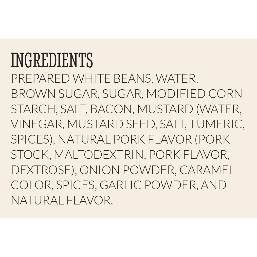 Bushs Best Baked Beans, Country Style, 8.3 Oz, Pack of 24