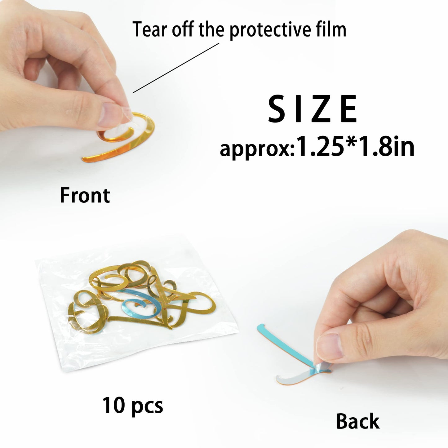 Acrylic Number Cake Topper Diy Cupcake Toppers With 0-9 Numbers Mirrored Gold Picks For Wedding Cake Decorations Happy Birthday